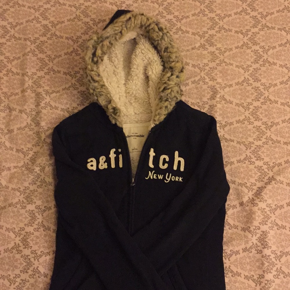 Abercrombie Kids ZIP-UP HOODIE w/ Fleece